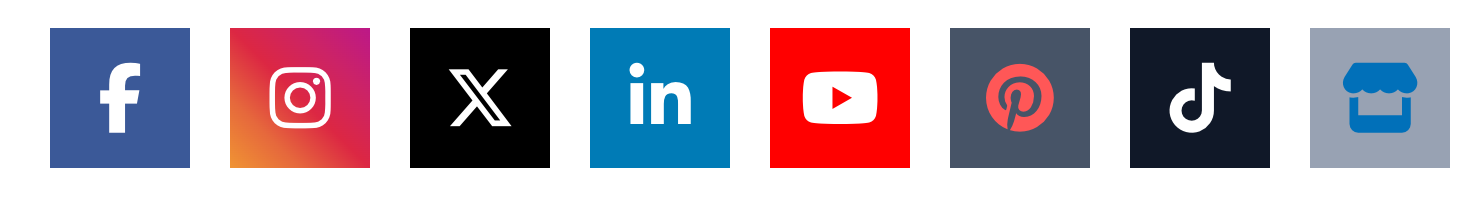Social Media icons